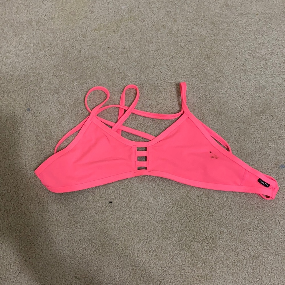 Pink Jolyn Bikini Top